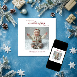 Tarjeta Festiva Plaza Paquetes de Alegría