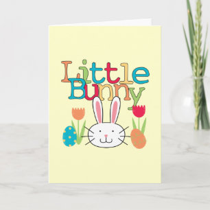 Tarjeta Festiva Poco conejito - camisetas y regalos de Pascua del