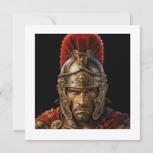 Tarjeta Festiva Poder Primal 013 — Centurión (Anverso)