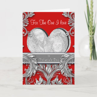 Tarjeta Festiva Poema de amor de San Valentín.