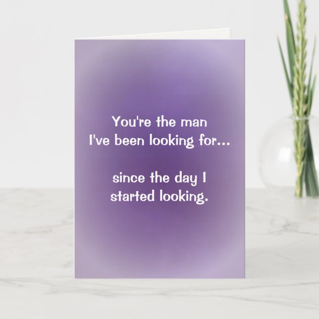 Tarjeta Festiva Poema de conexión Soul para él (Anverso)