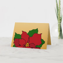 Poinsettia de Vidrio Emplomado