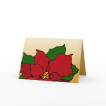 Poinsettia de vidrio templado