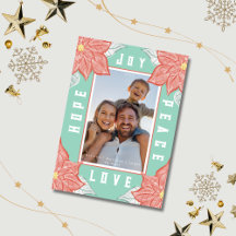 Poinsettia Inspiradora Alegría Esperanza Paz Amor