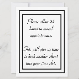 Tarjeta Festiva Política de cancelación