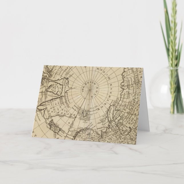 Tarjeta Festiva Polo Norte 2 (Anverso)