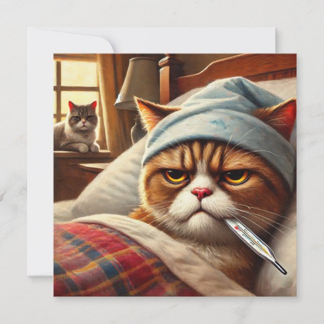 Tarjeta Festiva ¡Ponte bien pronto! (Anverso)