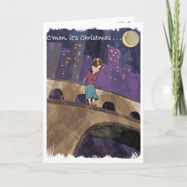 Tarjeta Festiva ¡Ponte en el espíritu! (Anverso)