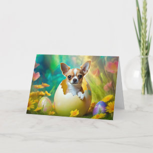 Tarjeta Festiva Popa chihuahua
