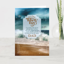 Tarjeta Festiva por el Día del Padre Guerras de colapso sentimenta