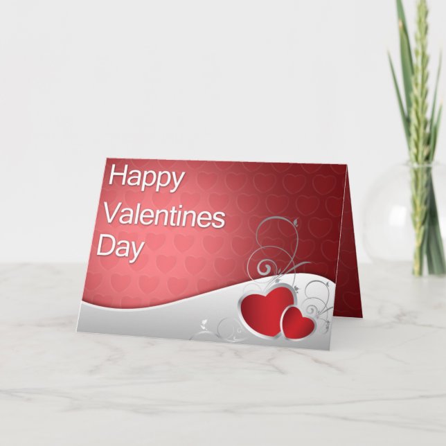 Tarjeta Festiva Por mi amor... Valentine (Anverso)