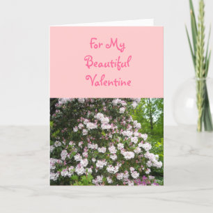 Tarjeta Festiva Por mi hermoso San Valentín