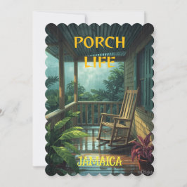 TARJETA FESTIVA PORCH LIFE RAINY DAY