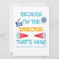 Porque soy el regalo divertido del Teatro Director