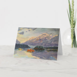 Tarjeta Festiva Portsmouth, NH Sunrise