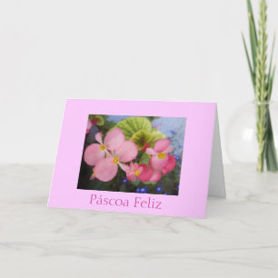 Tarjeta Festiva Portugués: Pascua