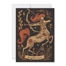 Postcard - Arte zodiaco celestial sagitario