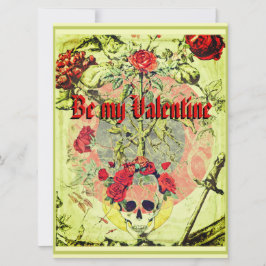 Tarjeta Festiva Poster de Bush de sacrificio y Rosa