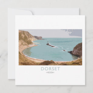 Tarjeta Festiva Poster de Dorset Railway