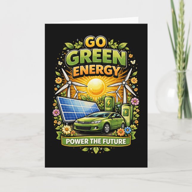 Tarjeta Festiva Power the Future (Anverso)