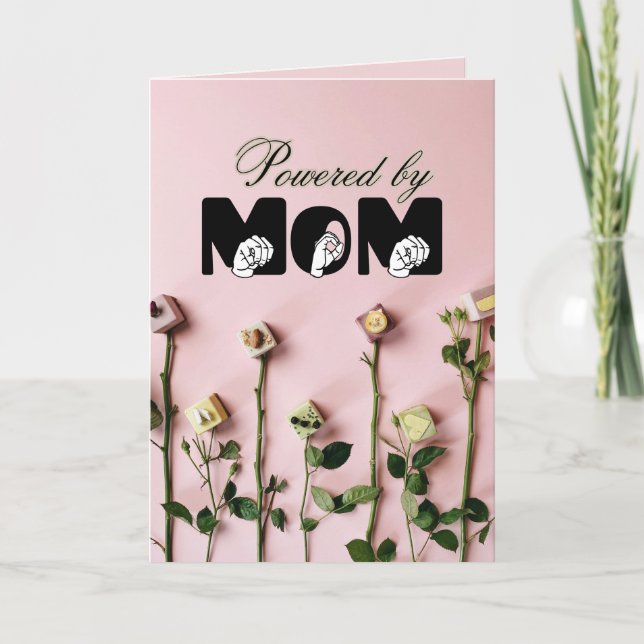 Tarjeta Festiva Powered by MOM, A Heartfelt Tribute to HER (Anverso)