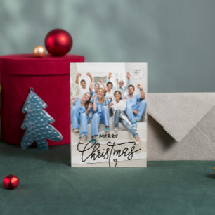 Tarjeta Festiva Práctica Médica Mensaje de Logo Personalizado Navi