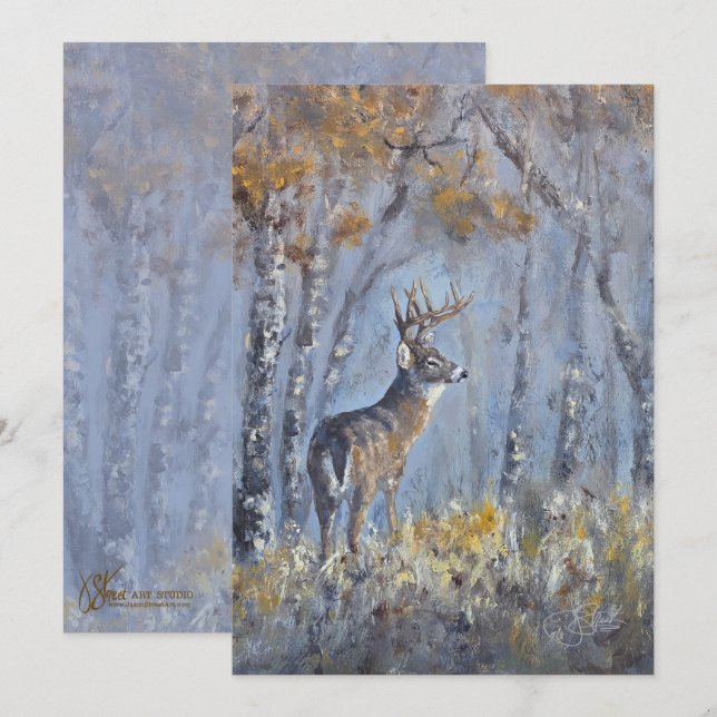 Tarjeta Festiva Prado de Buck (Anverso / Reverso)