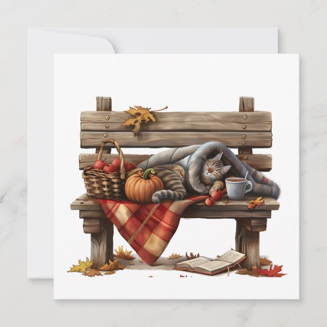 Tarjeta Festiva Preparing my Halloween potion (Anverso)