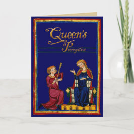 Tarjeta Festiva Prerrogativa de la Reina