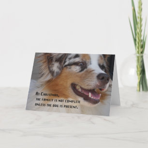 Tarjeta Festiva Presente australiano