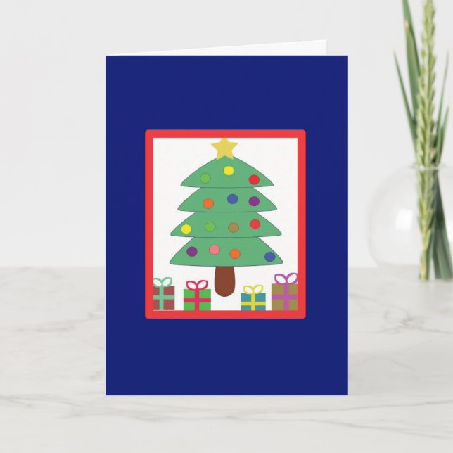 Tarjeta Festiva Presents Under the Tree - A Christmas Card (Anverso)