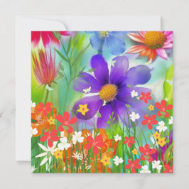 Tarjeta Festiva Primavera Gloriosa