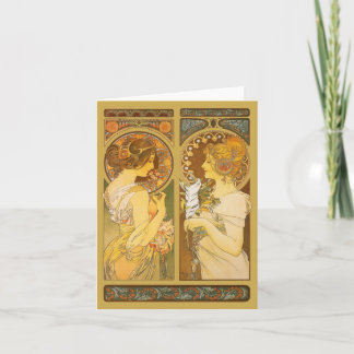 Tarjeta Festiva Primavera y canilla