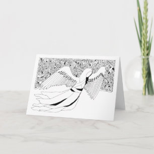 Tarjeta Festiva Primer ángel