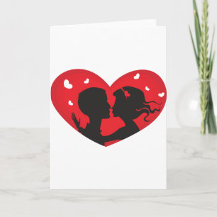 Tarjeta Festiva Primer beso