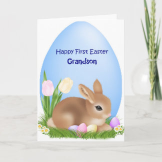Tarjeta Festiva Primer nieto de Pascua