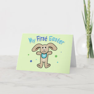 Tarjeta Festiva Primera Pascua del bebé
