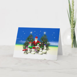 Tarjeta Festiva Primeros resguardos de Navidades