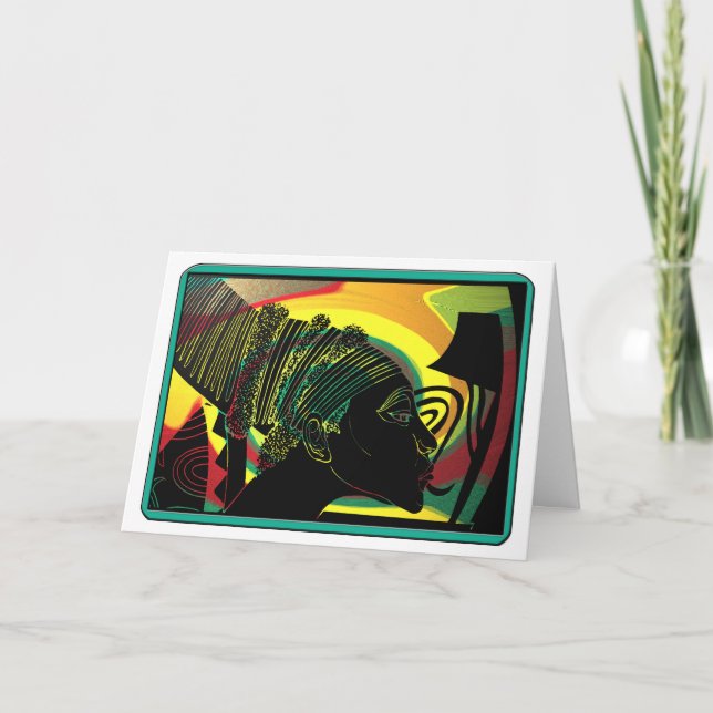 Tarjeta Festiva Princesa Numbia (Anverso)