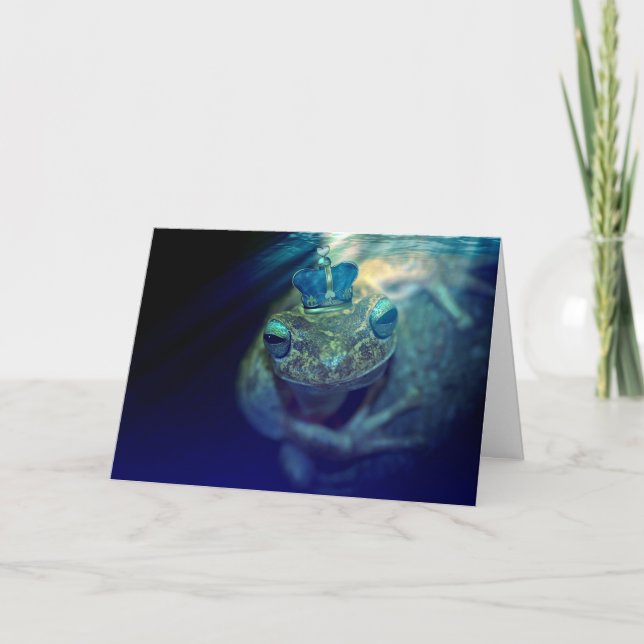 Tarjeta Festiva Príncipe Rana (Anverso)