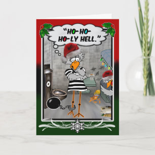 Tarjeta Festiva Prisión Jailbird