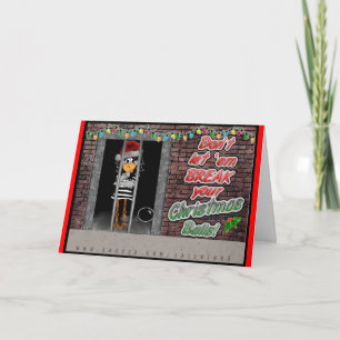 Tarjeta Festiva Prisión Jailbird