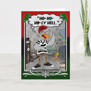 Tarjeta Festiva Prisión Jailbird