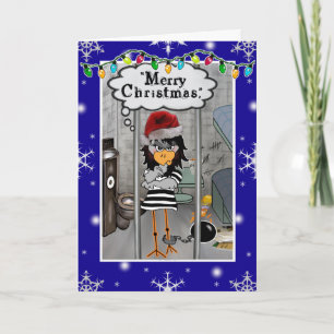 Tarjeta Festiva Prisión Jailbird