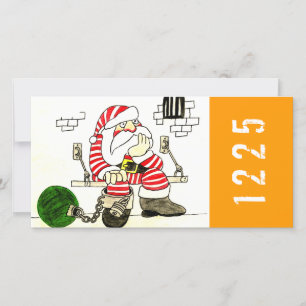 TARJETA FESTIVA PRISIÓN SANTA