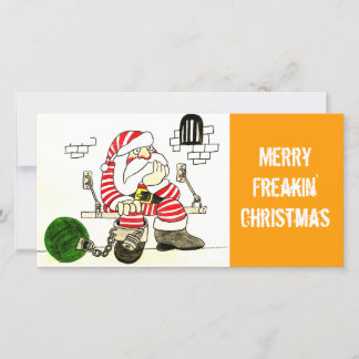 TARJETA FESTIVA PRISIÓN SANTA