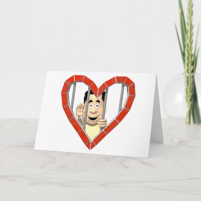 Tarjeta Festiva Prisionero de amor (Anverso)