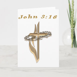 Tarjeta Festiva Productos John 3:16