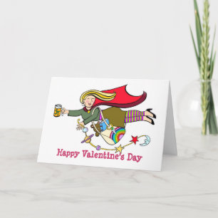 Tarjeta Festiva Profesor estupendo del el día de San Valentín