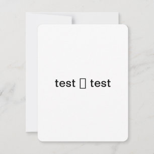 Tarjeta Festiva prueba